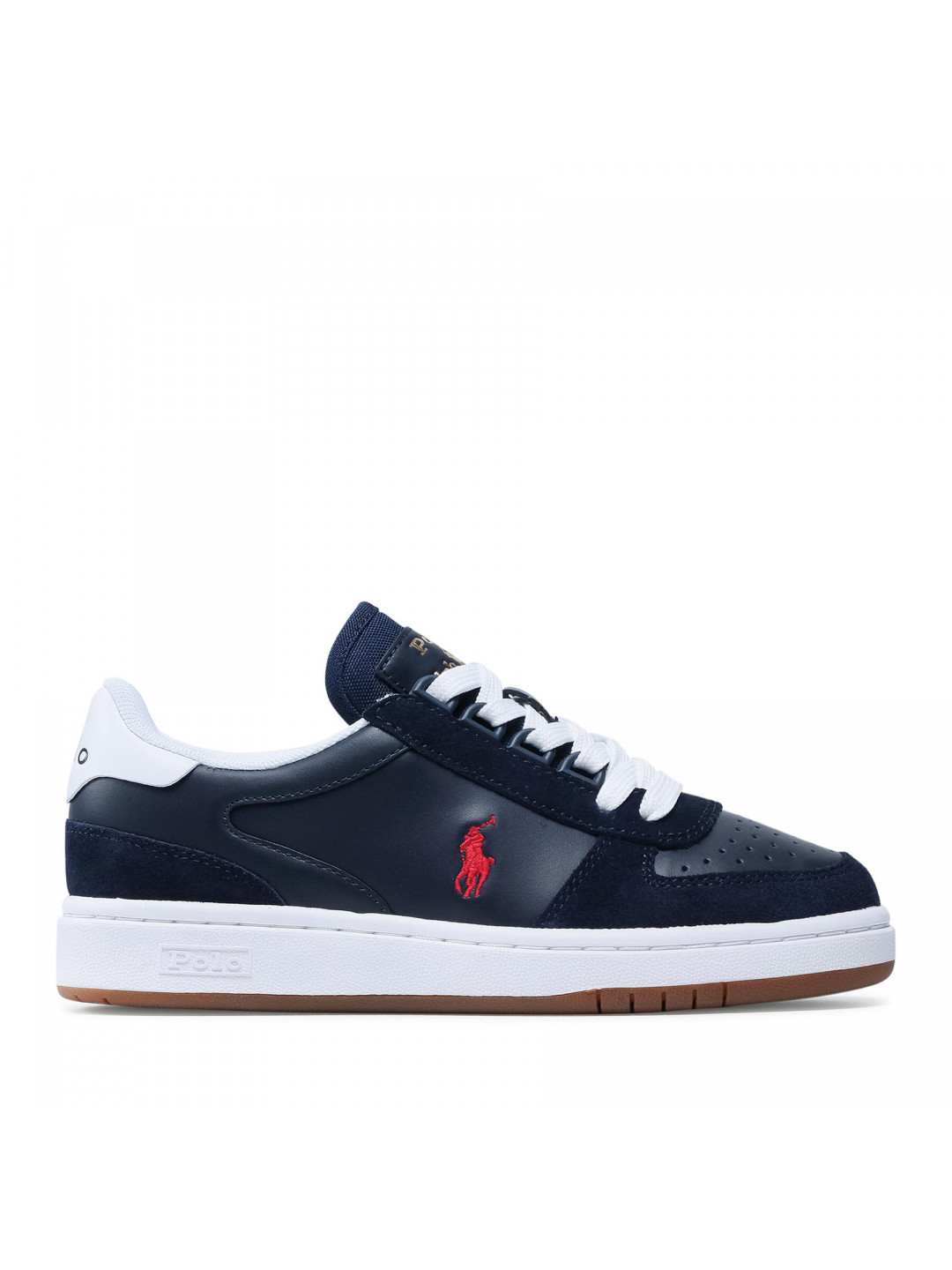 Sneakersy Polo Ralph Lauren Polo Crt Pp 809834463003 Tmavomodrá